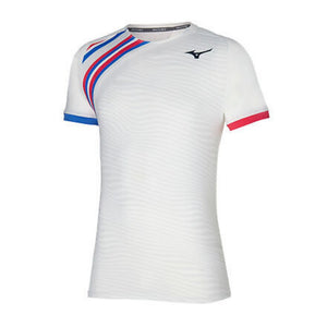 Mizuno Shadow Graphic Tee Weiß