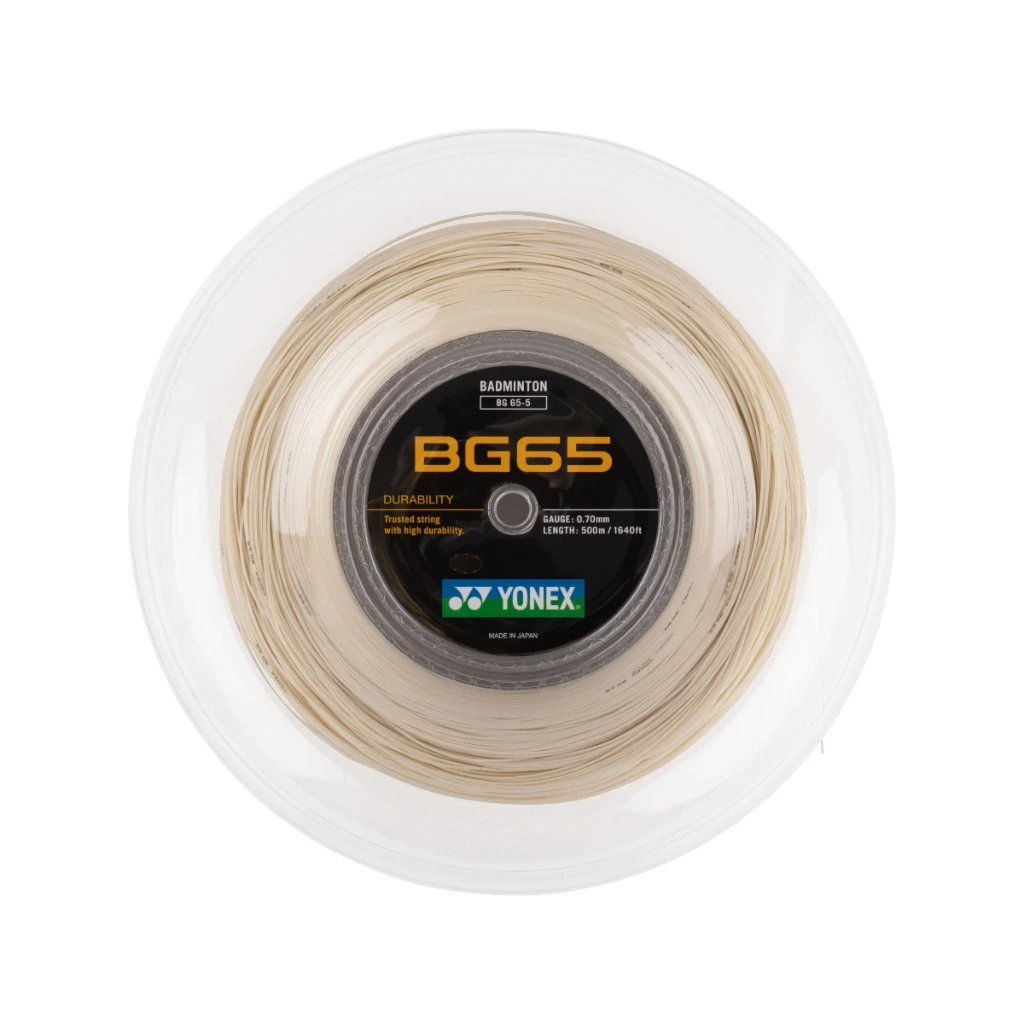 Yonex BG 65 Rolle (200m) (Weiß)