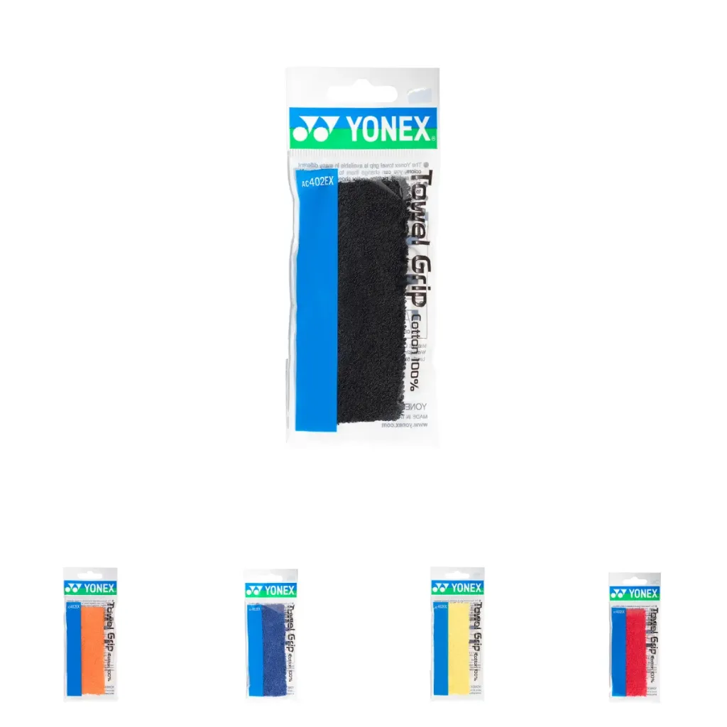 Yonex AC402 Frottee Griffband (Schwarz)