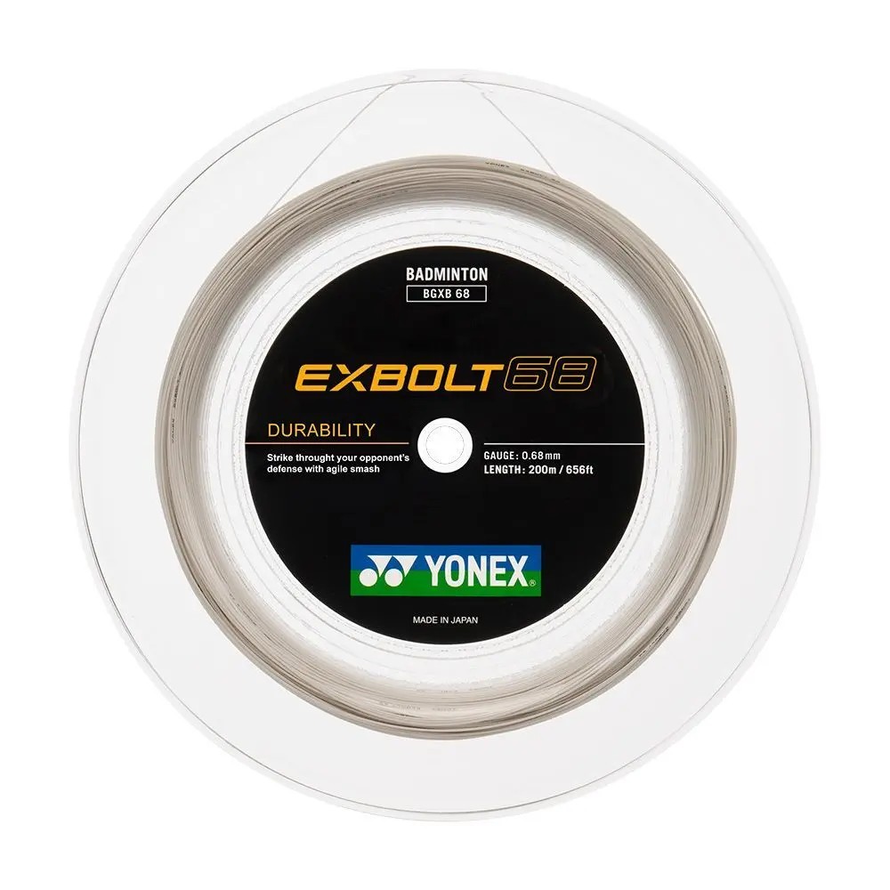 Yonex Exbolt 68 White (200m Rolle)