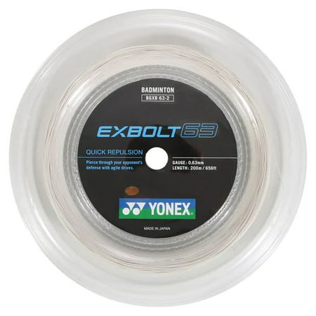Yonex Exbolt 63 Rolle (200 m) Weiß